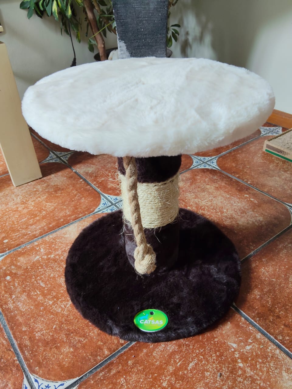 Cama y rascador de plataforma circular CATSAS